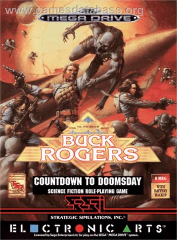 Cover Buck Rogers - Countdown to Doomsday for Genesis - Mega Drive